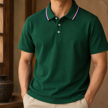 Classic Collar Polo Shirt