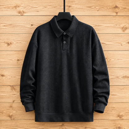 Classic Collared Knit Sweater