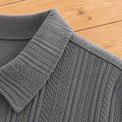 Classic Collared Knit Sweater