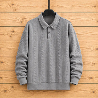 Classic Collared Knit Sweater