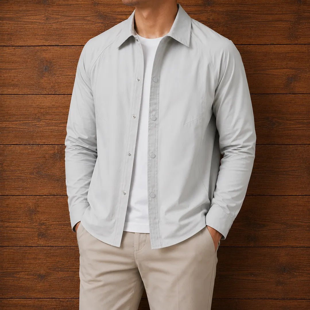 Classic Collared Utility Jacket