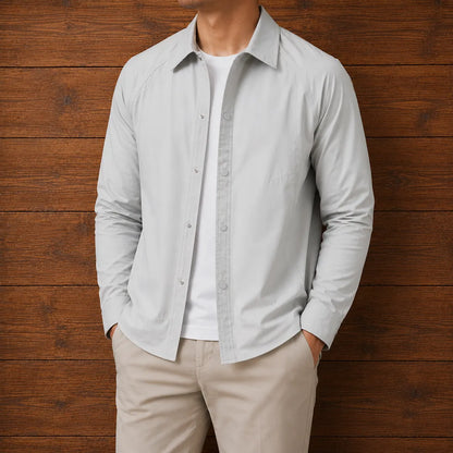 Classic Collared Utility Jacket