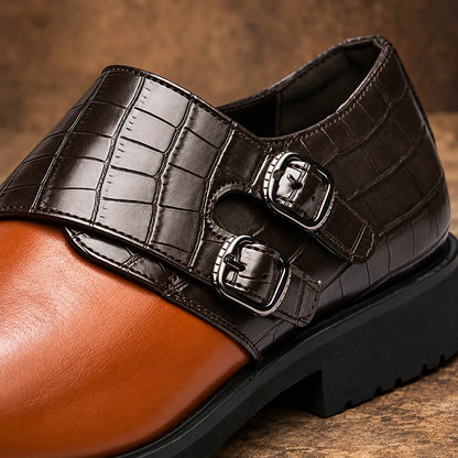 Classic Double Buckle Shoes