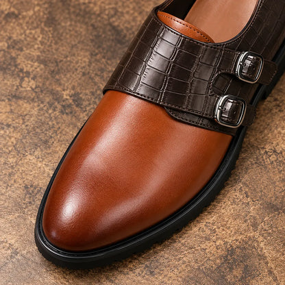 Classic Double Buckle Shoes