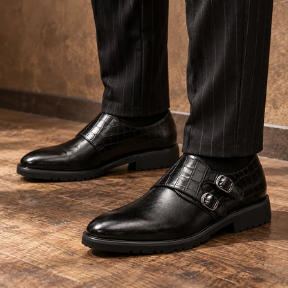 Classic Double Buckle Shoes