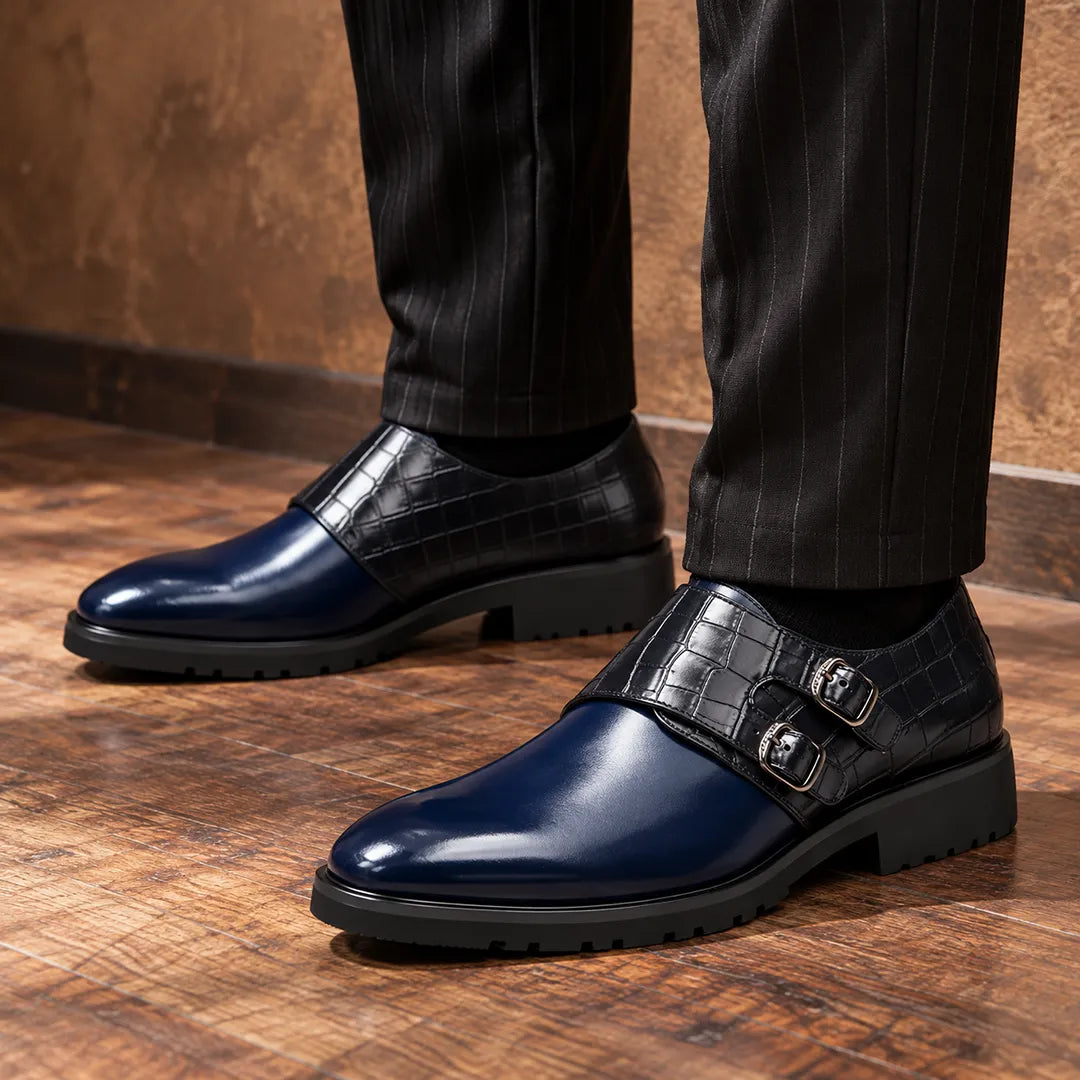 Classic Double Buckle Shoes