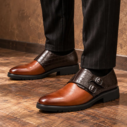 Classic Double Buckle Shoes
