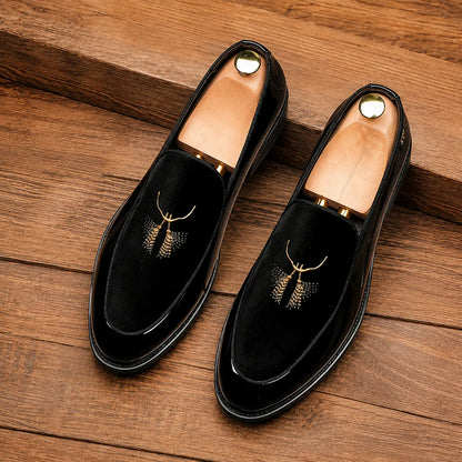 Classic Embroidered Loafers