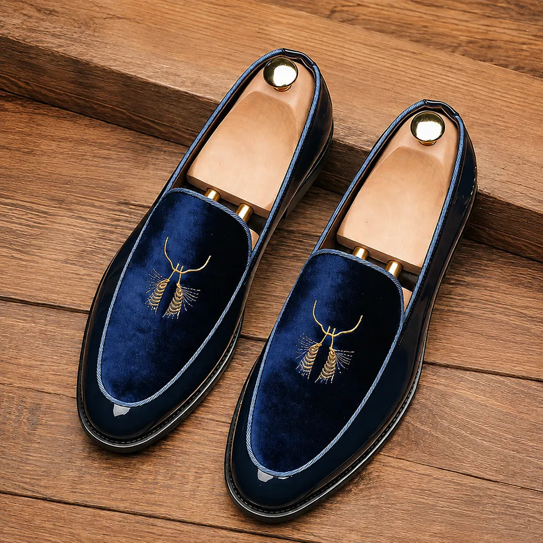 Classic Embroidered Loafers