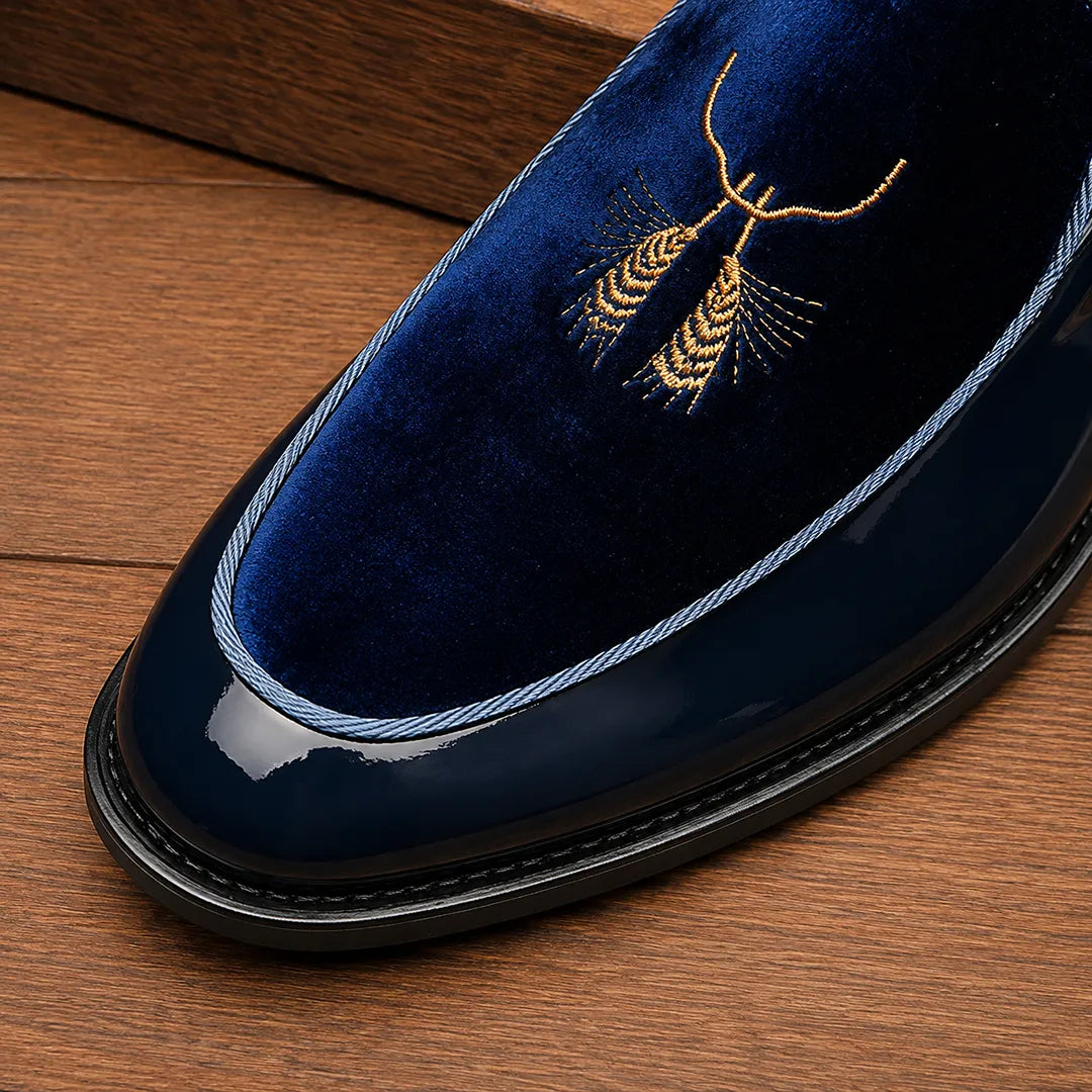 Classic Embroidered Loafers