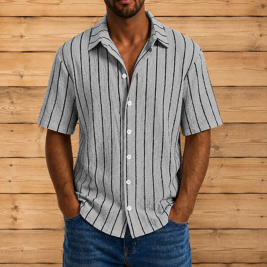 Classic Fit Striped Shirt