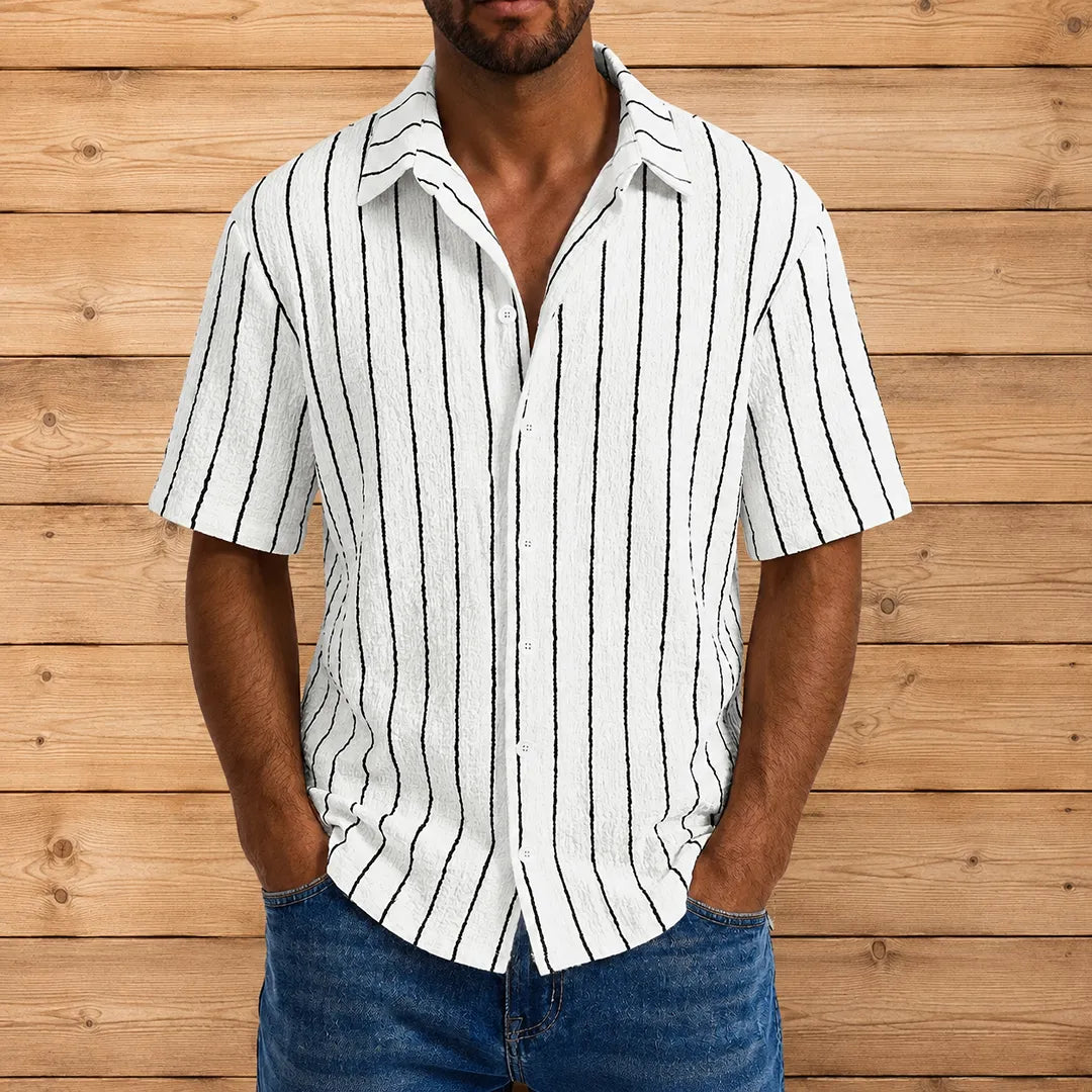 Classic Fit Striped Shirt