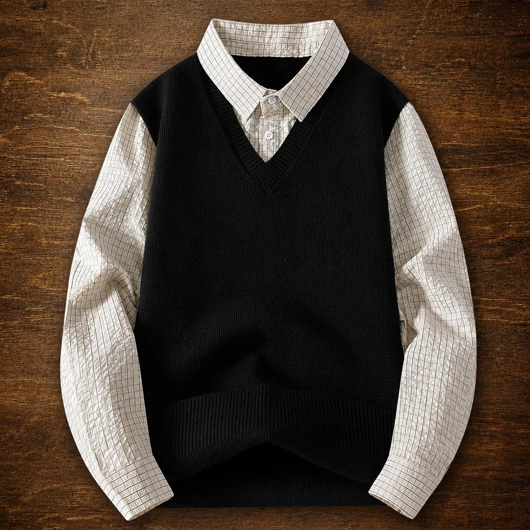 Classic Layered Sweater