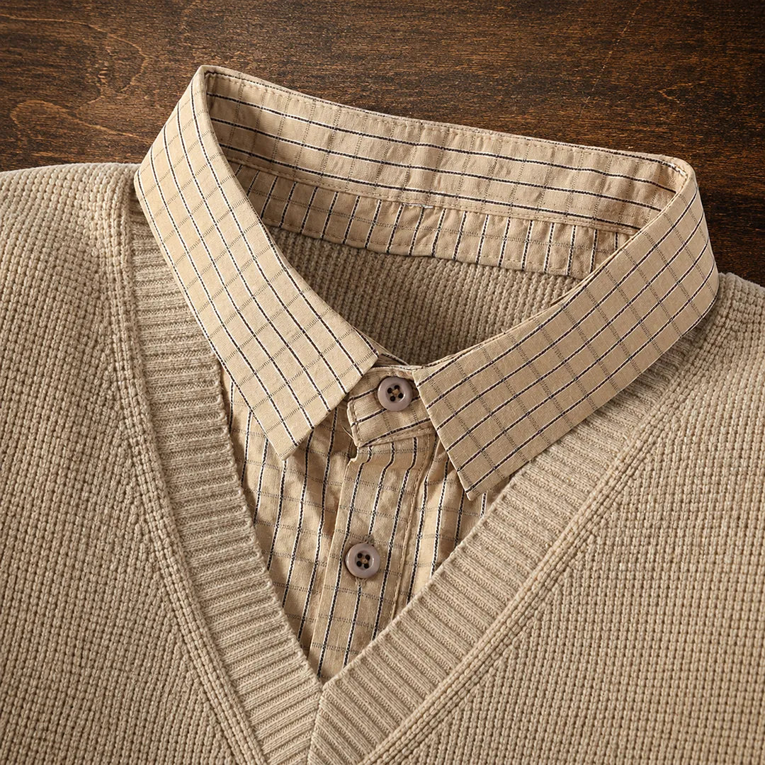 Classic Layered Sweater