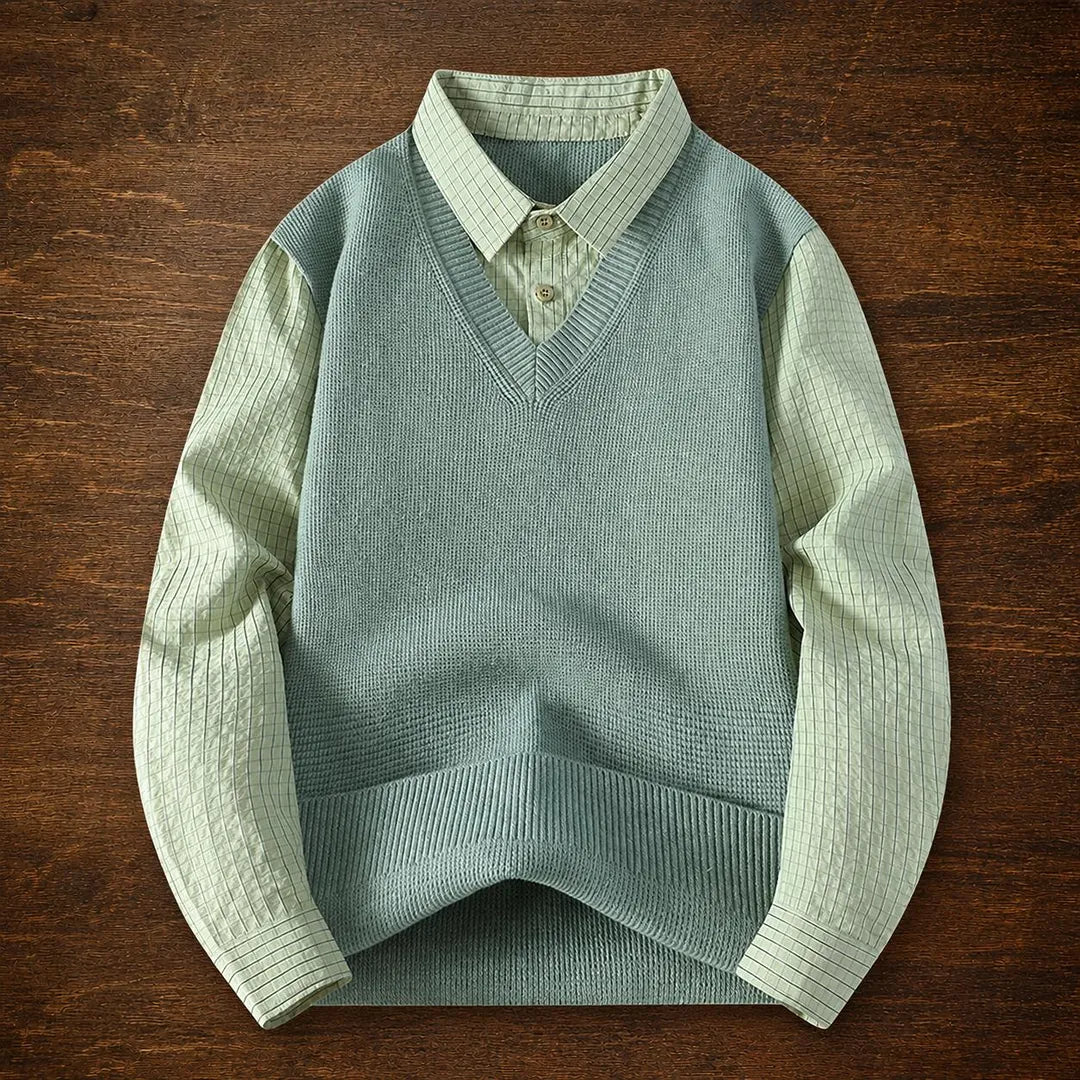 Classic Layered Sweater