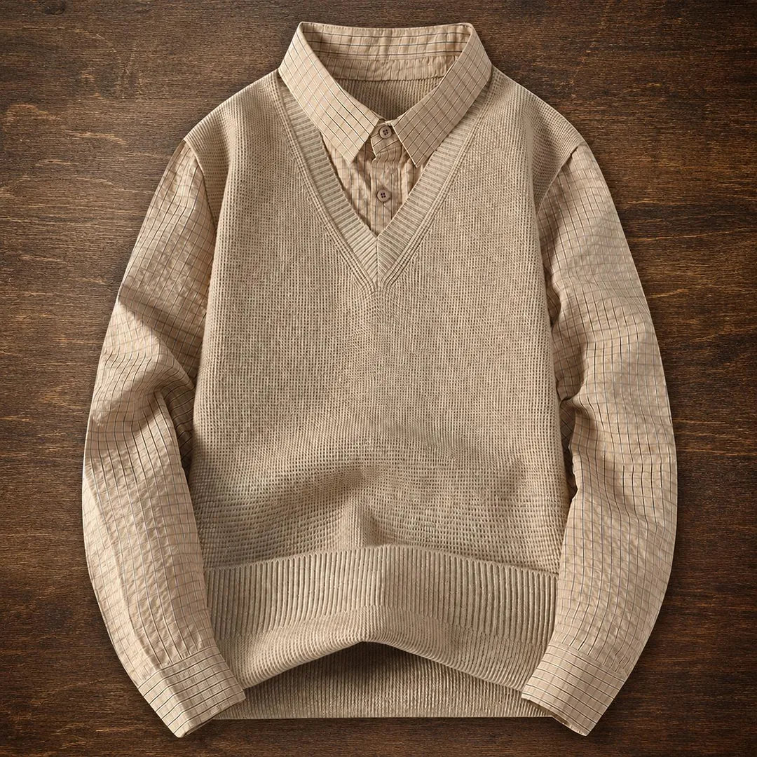 Classic Layered Sweater