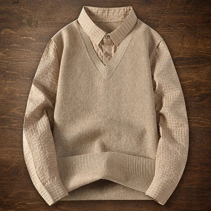 Classic Layered Sweater