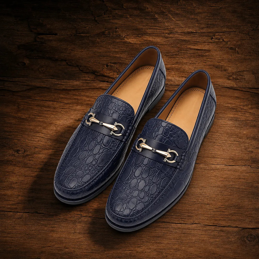Classic Patterned Loafers