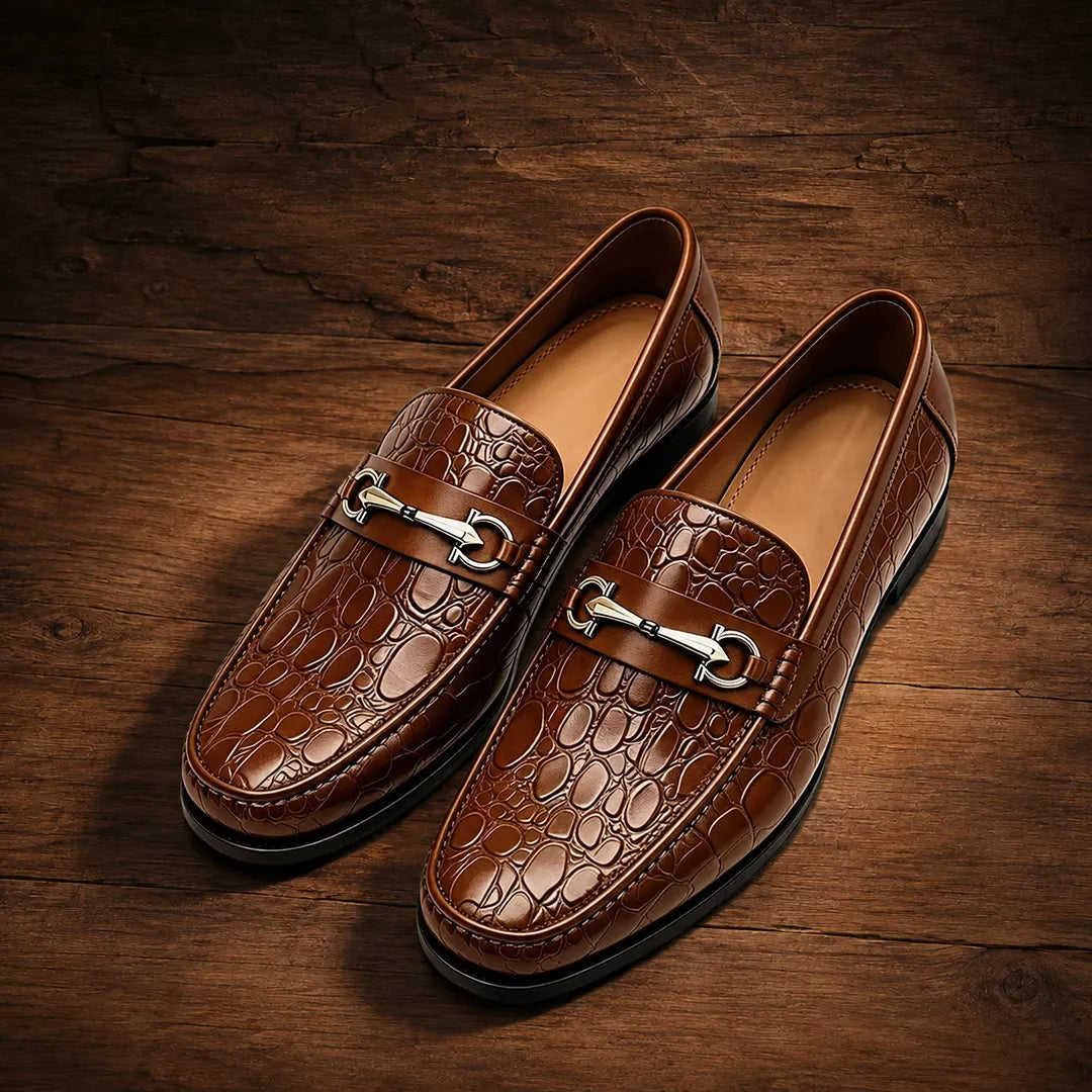 Classic Patterned Loafers