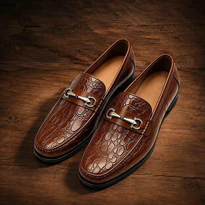 Classic Patterned Loafers