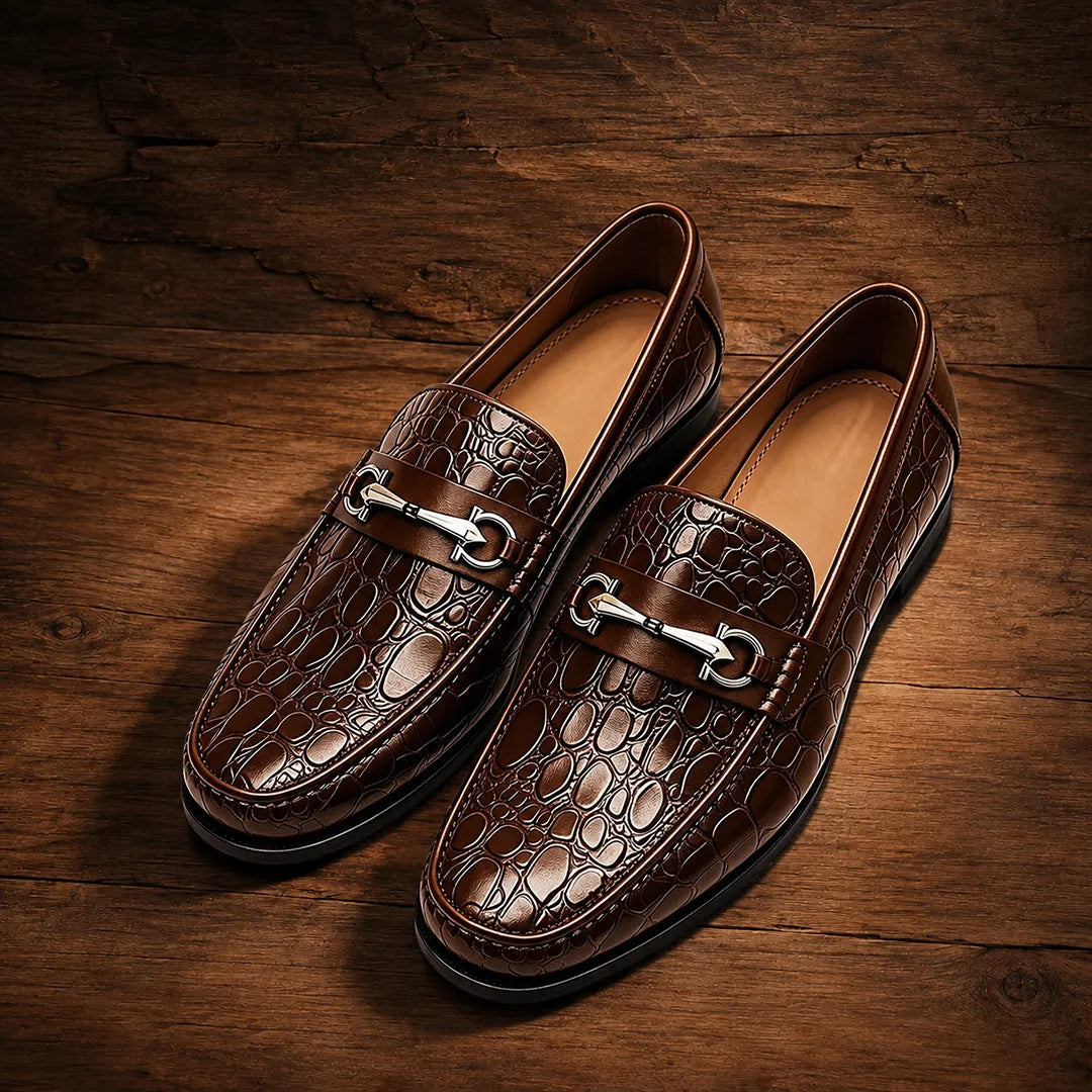 Classic Patterned Loafers