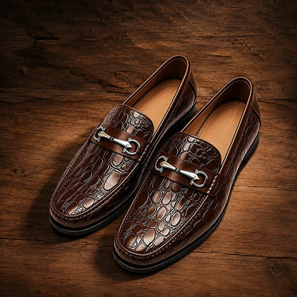 Classic Patterned Loafers