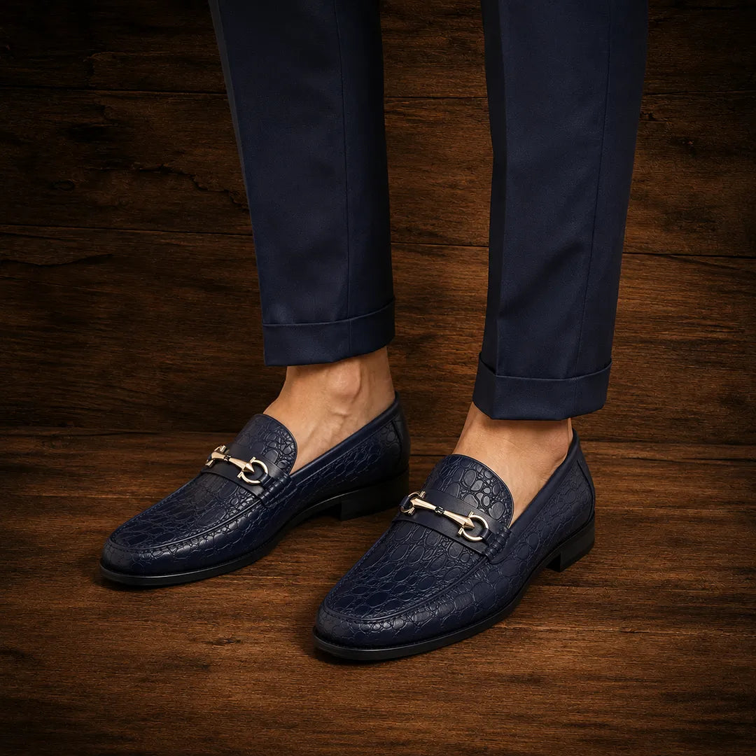 Classic Patterned Loafers