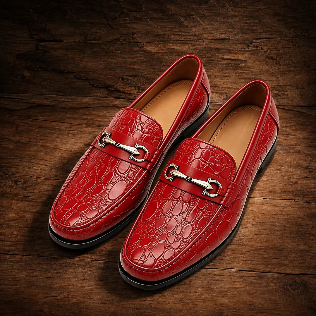 Classic Patterned Loafers