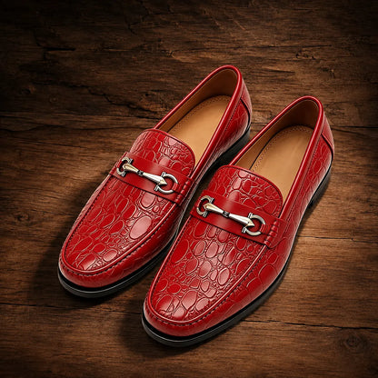 Classic Patterned Loafers