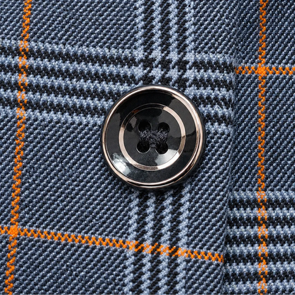 Classic Plaid Blazer
