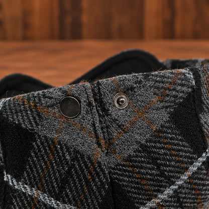 Classic Plaid Flat Cap