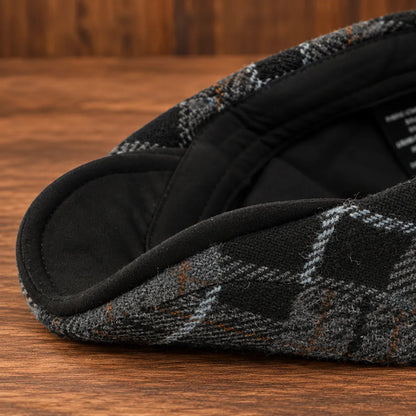 Classic Plaid Flat Cap