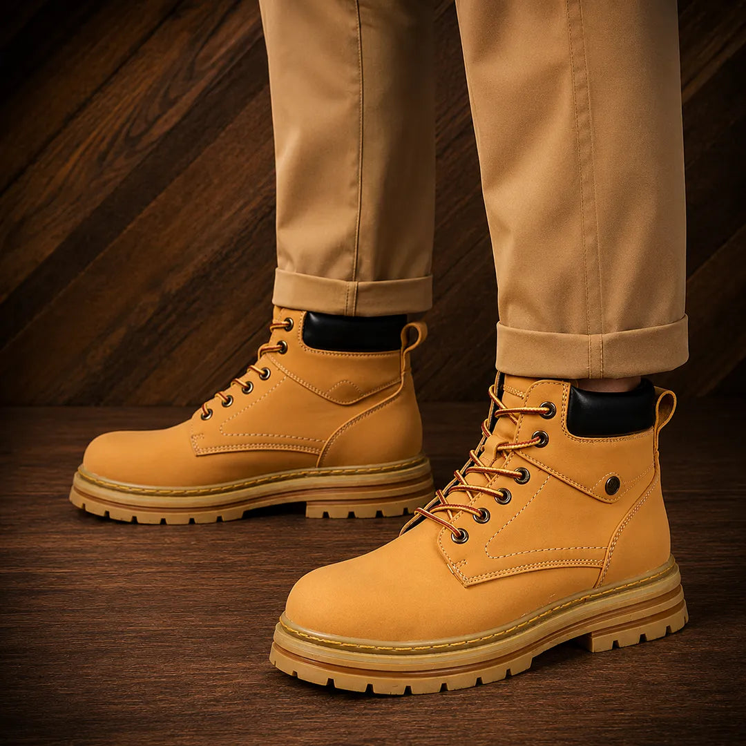 Classic Rugged Ankle Boots