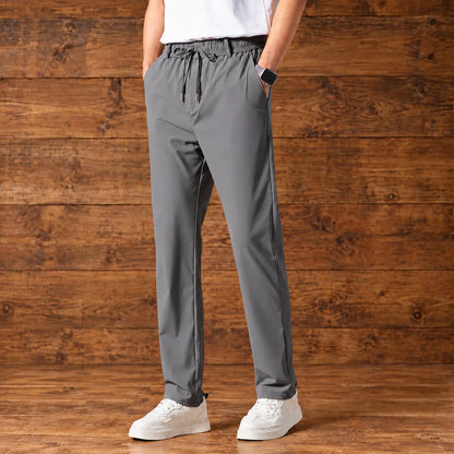Classic Straight-Cut Pants