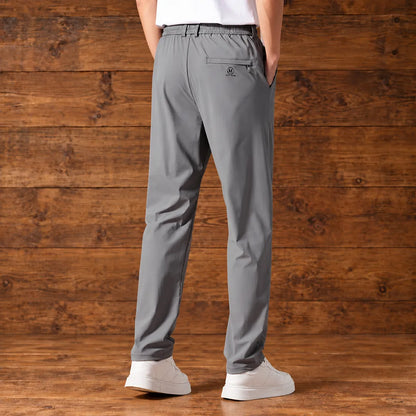 Classic Straight-Cut Pants