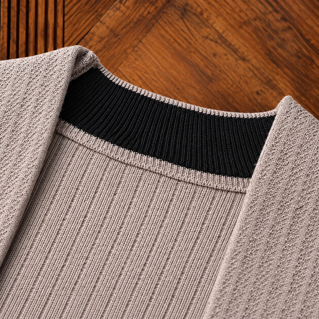 Classic Textured Cardigan
