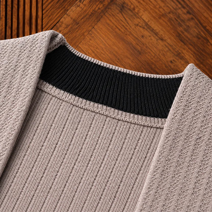 Classic Textured Cardigan