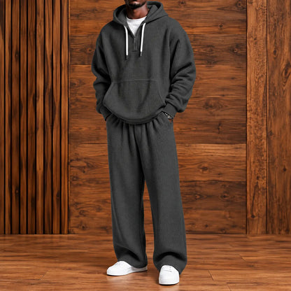 Classic Textured Casual Set