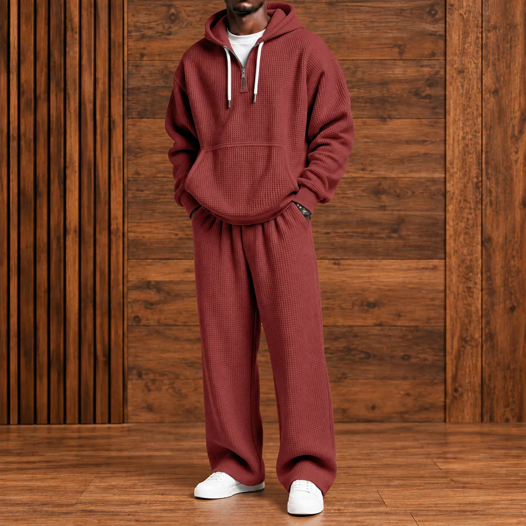 Classic Textured Casual Set