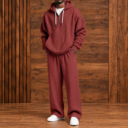 Classic Textured Casual Set