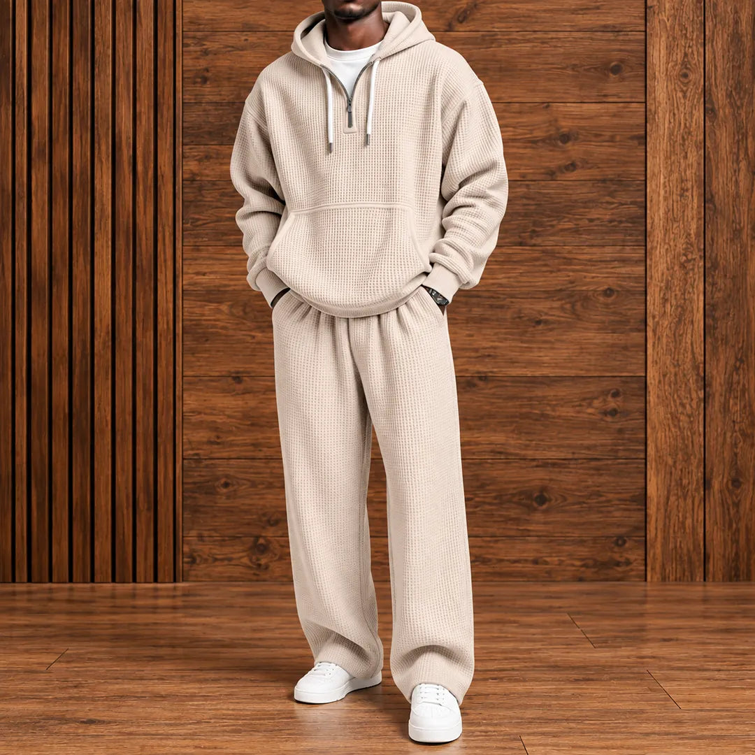 Classic Textured Casual Set