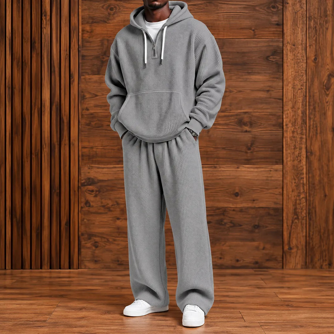 Classic Textured Casual Set