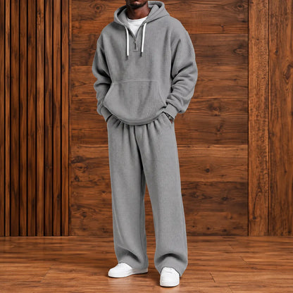 Classic Textured Casual Set