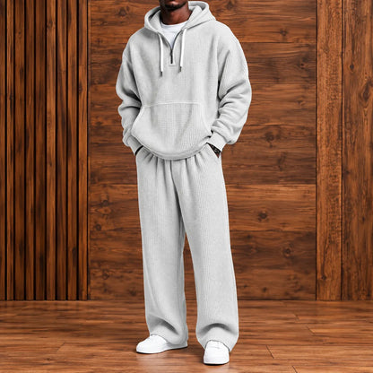 Classic Textured Casual Set