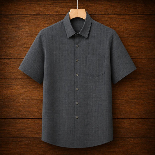Classic Textured Casual Shirt