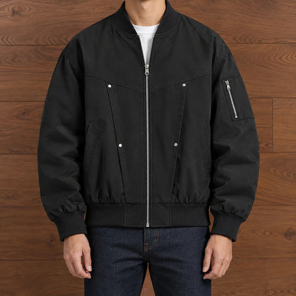 Classic Zip Bomber Jacket