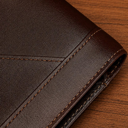 Compact Leather Bifold Wallet
