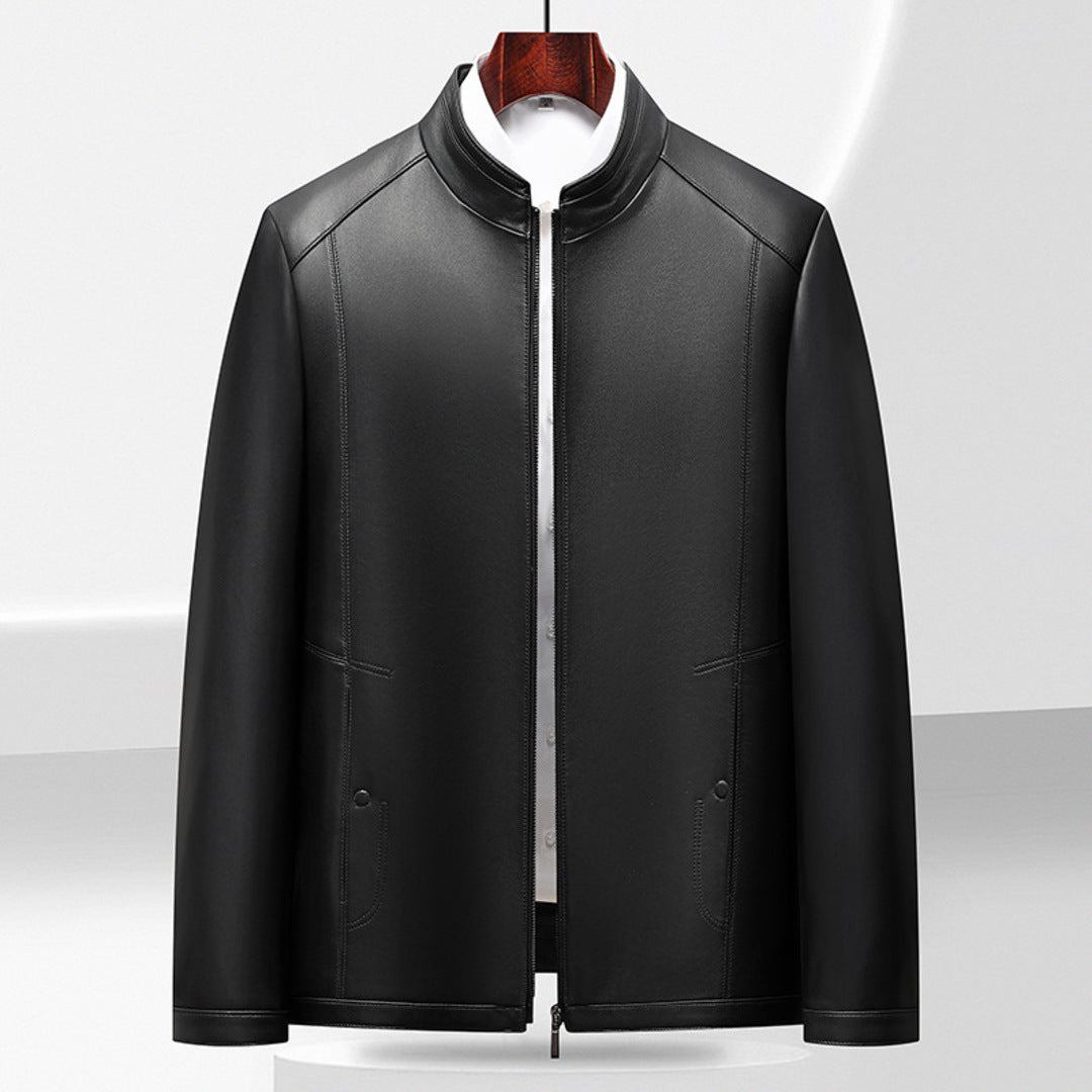 REFINED ICONIC LEATHER JACKET