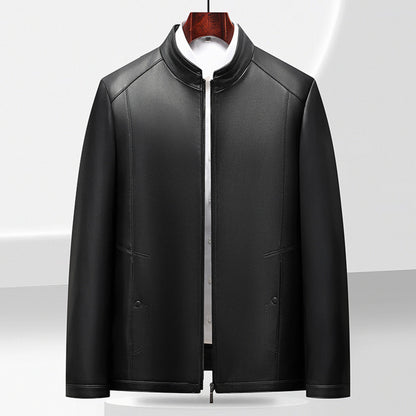 REFINED ICONIC LEATHER JACKET