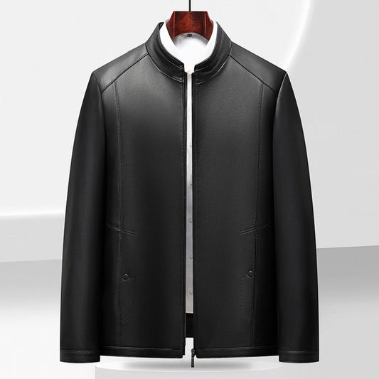 REFINED ICONIC LEATHER JACKET